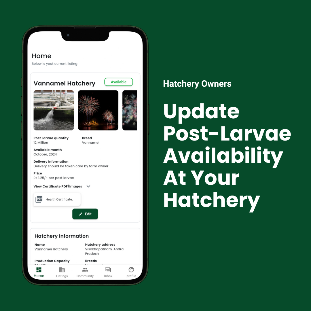 Hatchery Update Listing